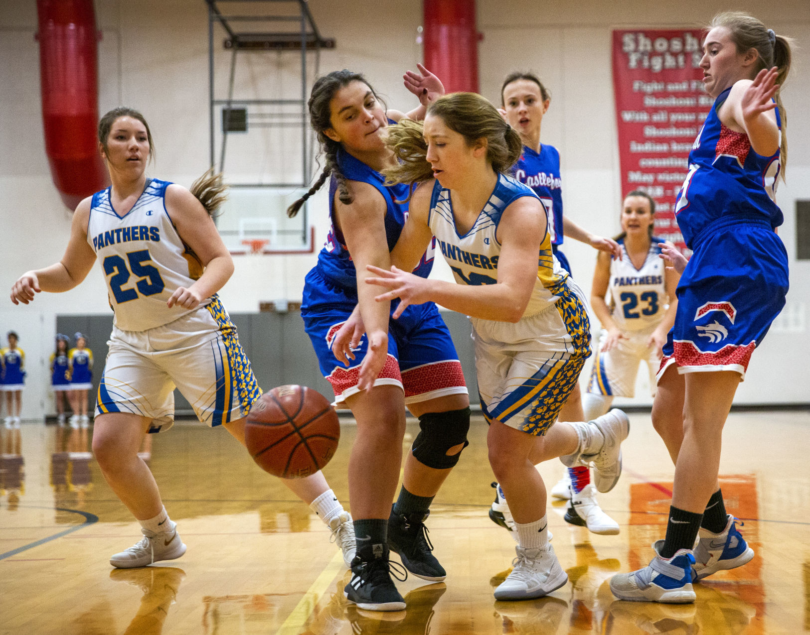 Carey vs Castleford girls basketball